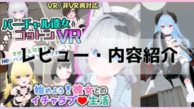 バーチャル彼女コットン-レビュー
